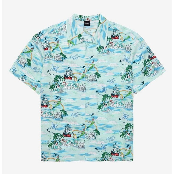 Disney Other - Disney Peter Pan button down shirt NWT